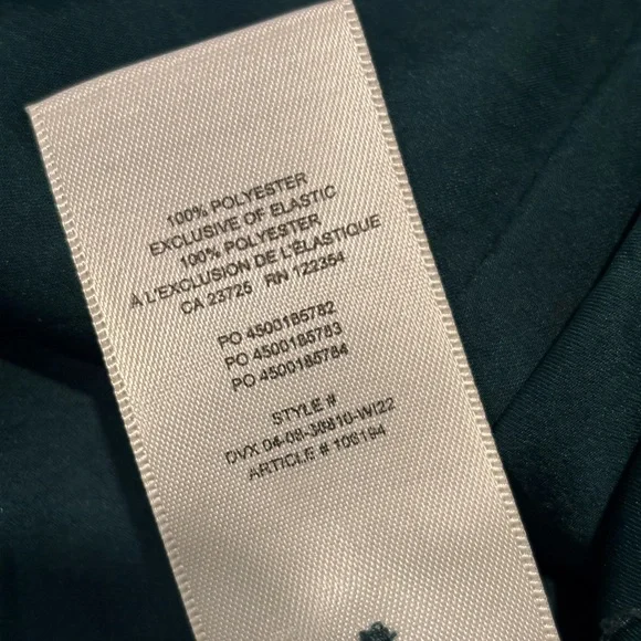 Aritzia Wilfred Bridgerton Dress Emerald Green Square-Neck Long Sleeve Size 4 - Picture 6 of 6